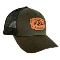 Бейсболка BUCK 89139 Leather Patch Cap