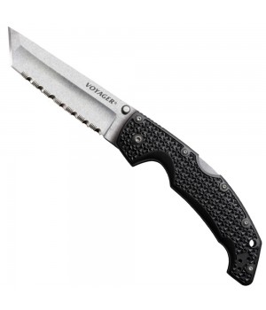 Нож Cold Steel 29ATS Voyager Large Tanto 4 Point Serrated Edge