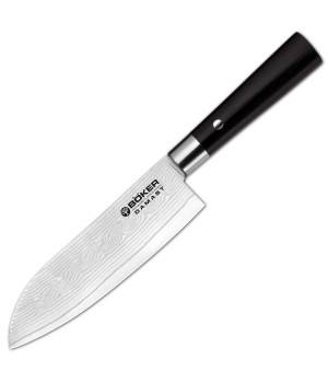Нож Boker 130417DAM Damast Black Santoku