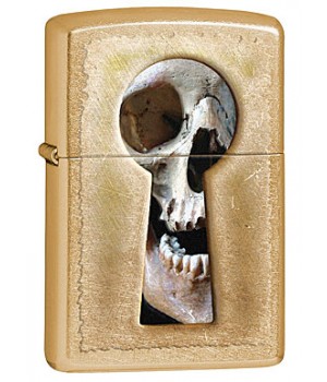 Zippo 28540 Keyhole Skull