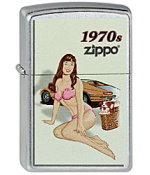Zippo 207 Pin Up Girl 1970